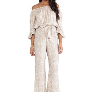 Novella royale off the shoulder jumpsuit